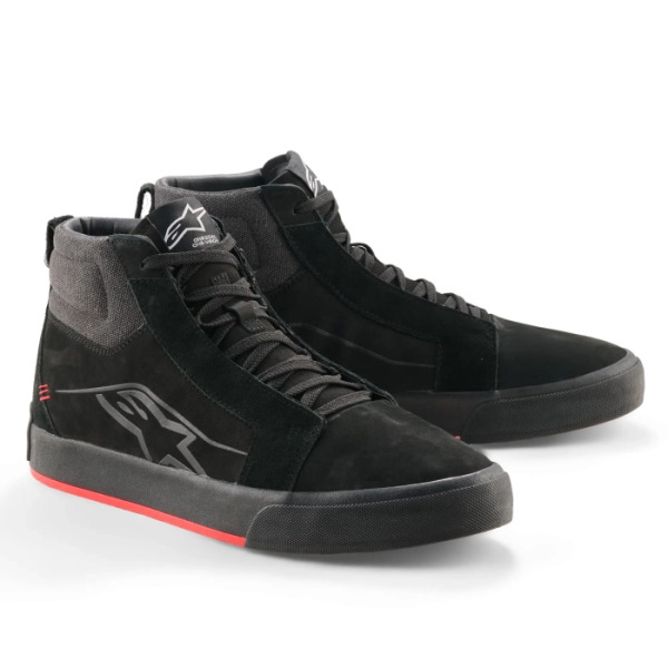 Alpinestars Alpinestars Ride-63 Leather Men’s Shoes Black Bright Red
